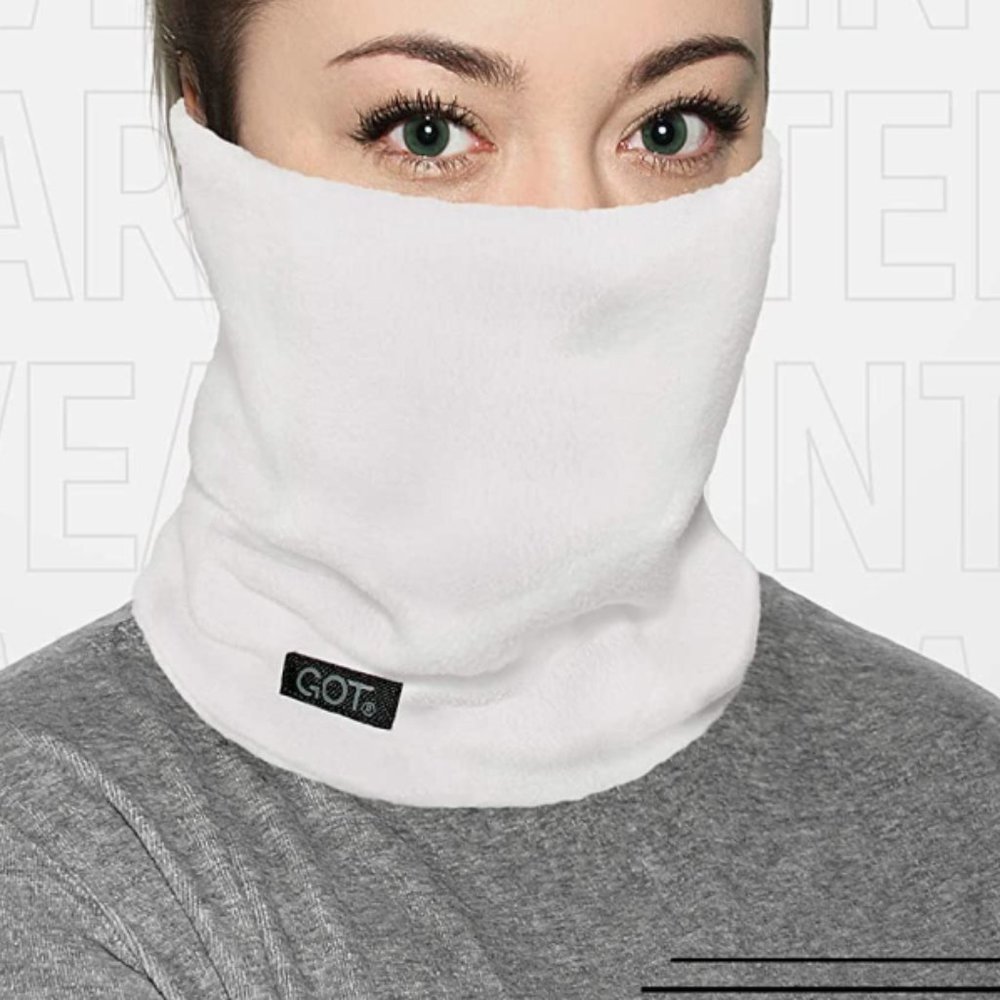 GOT Sports Polar Fleece Neck Warmer - Double-Layer Winter Neck Scarf